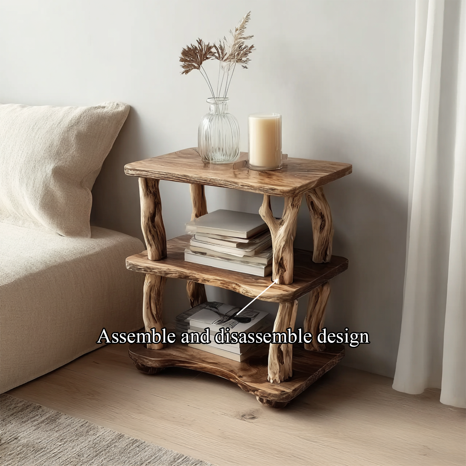 Rustic Nightstand Bedroom