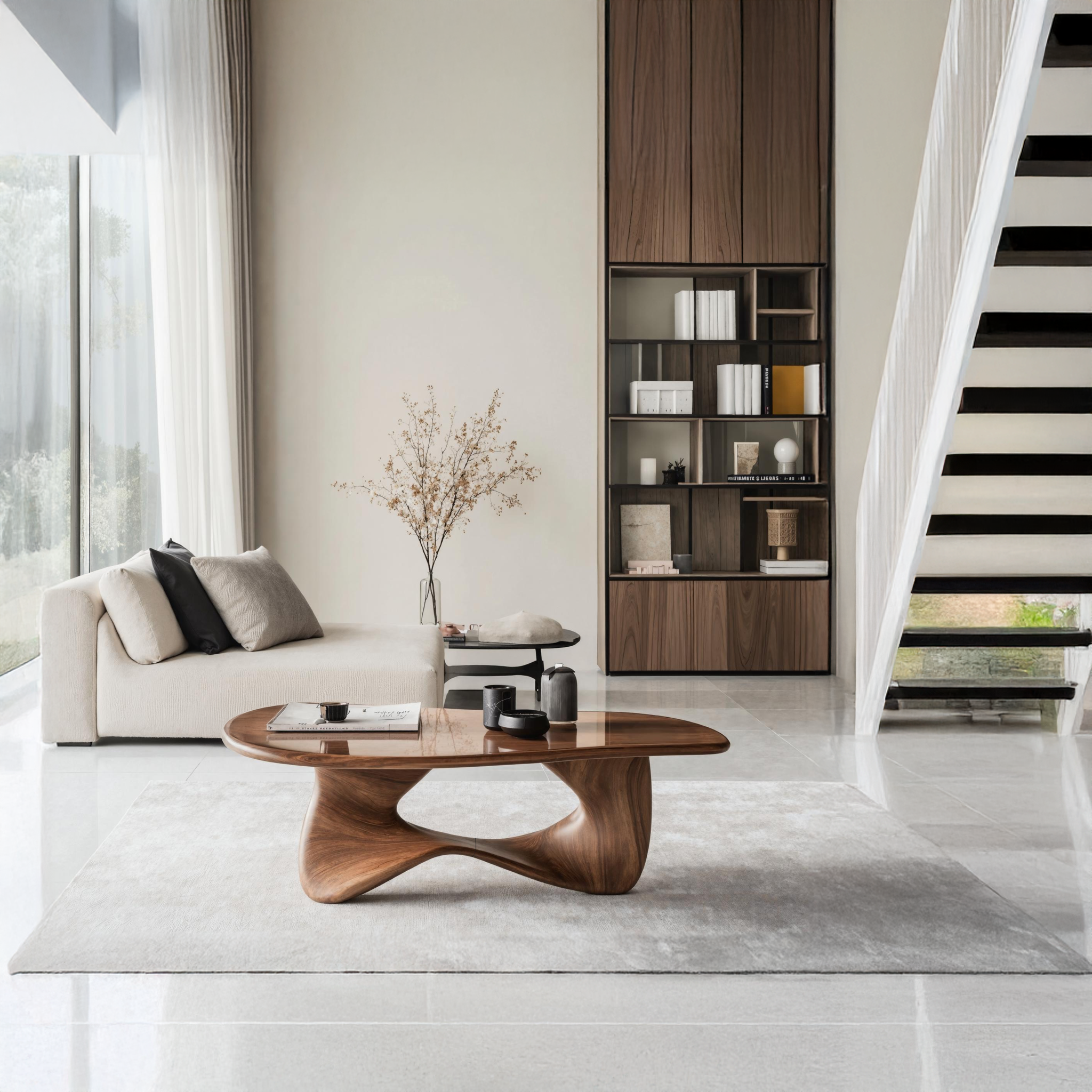 Rustic Low Table For Vintage Furniture Decor