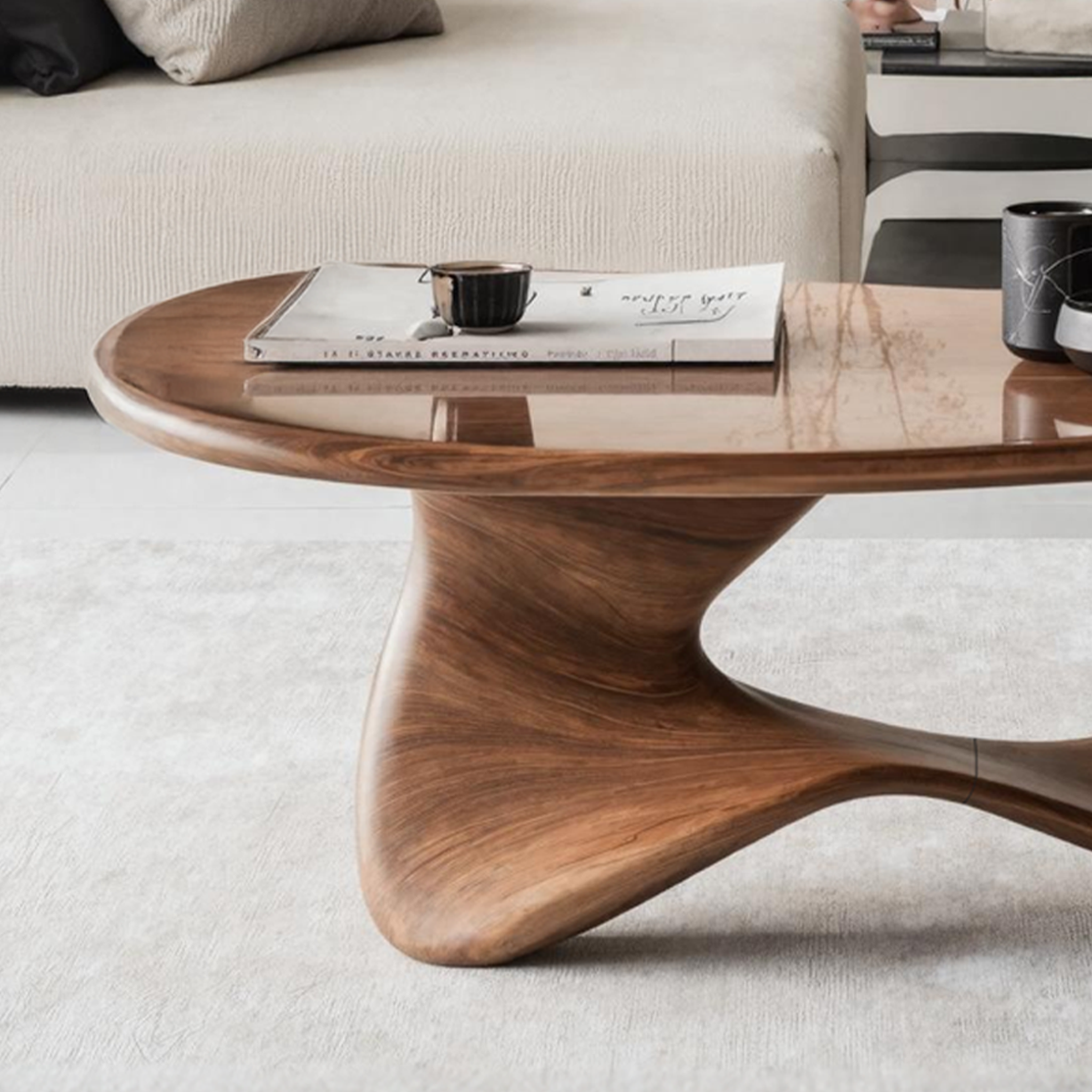 Rustic Low Table For Vintage Furniture Decor